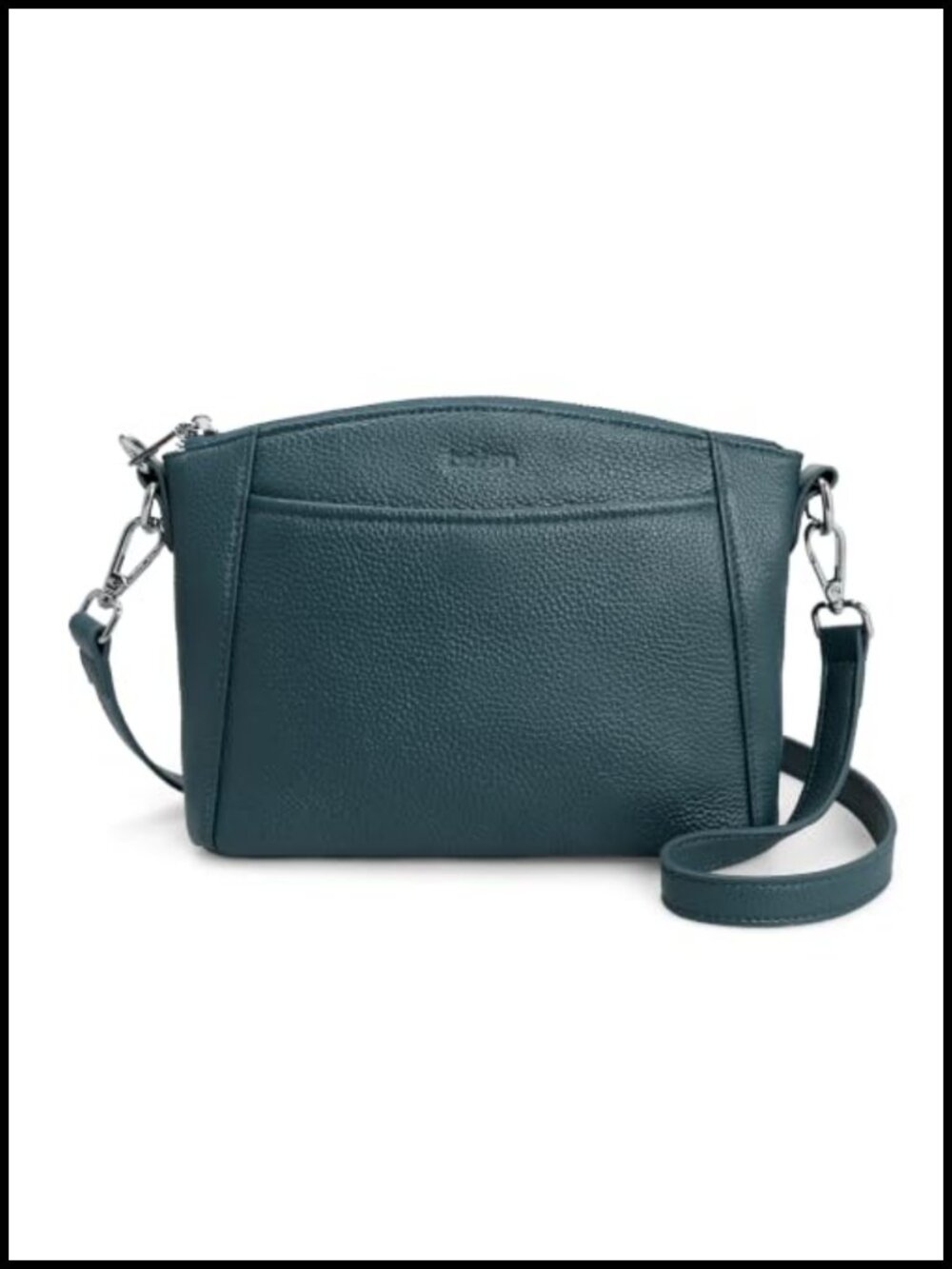 Genuine Leather Anti-Theft Small Crossbody Bag RFID Travel Purse